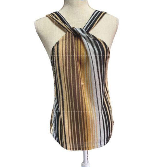 Zara Knit Cross front halter top, M - Picture 5 of 10